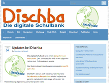Tablet Screenshot of digitale-schulbank.de